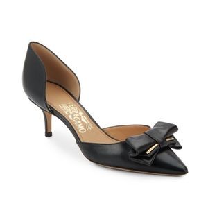 Salvatore Ferragamo Rieta D’Orsay Pumps Black 7